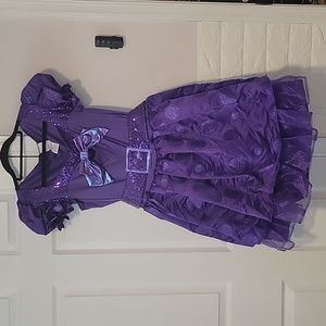 Disney | Dresses | Disney Purple Minnie Mouse Deluxe Adult Costume With  Matching Ears Lg 214 | Poshmark